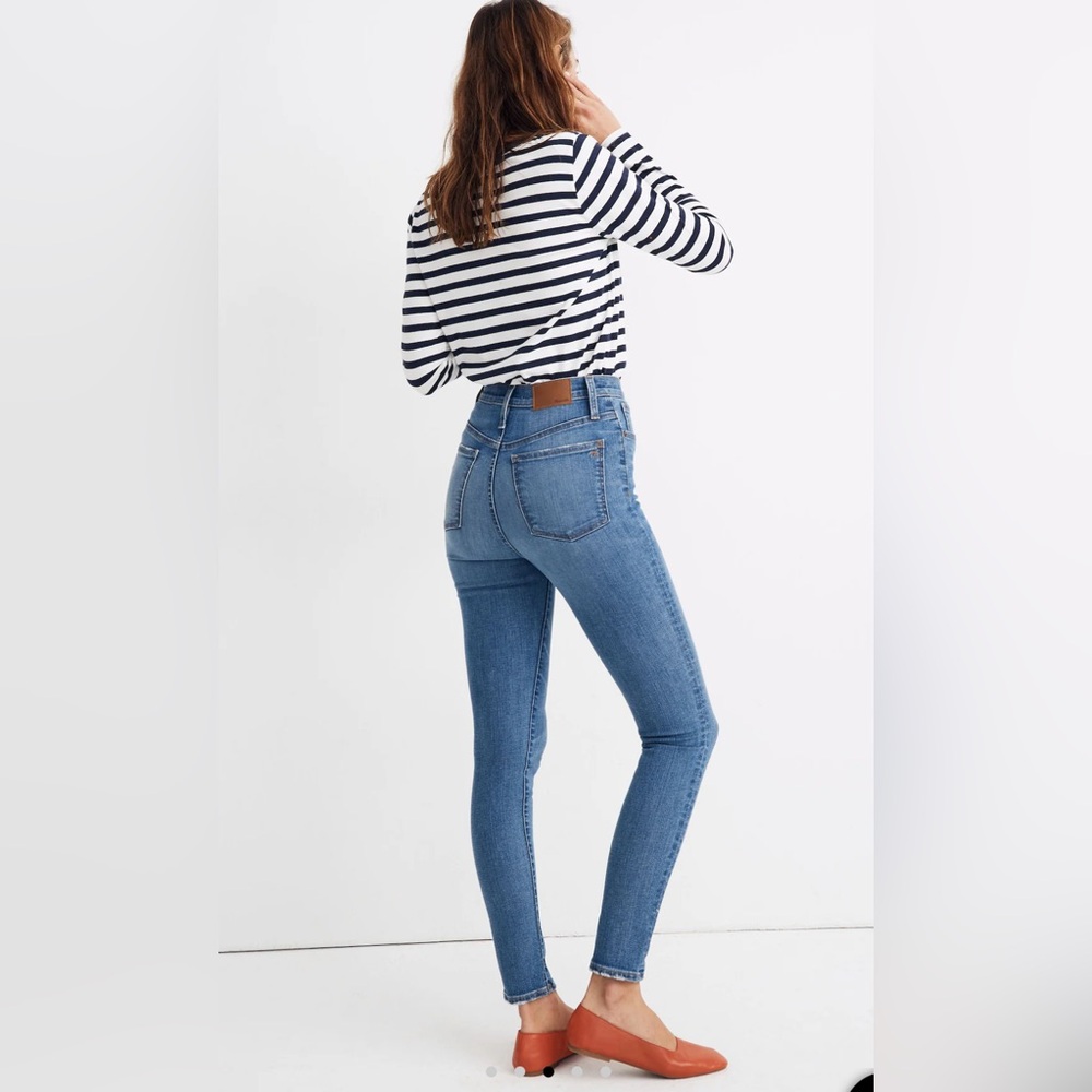 Madewell 11in high rise skinny jeans size 24